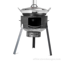 Aifilter Outdoor Wood Fire Stove 270mm*350mm*450mm